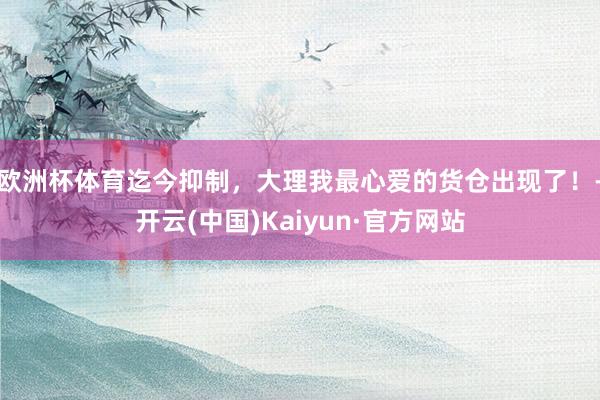 欧洲杯体育迄今抑制，大理我最心爱的货仓出现了！-开云(中国)Kaiyun·官方网站