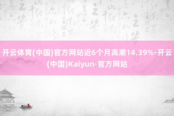 开云体育(中国)官方网站近6个月高潮14.39%-开云(中国)Kaiyun·官方网站